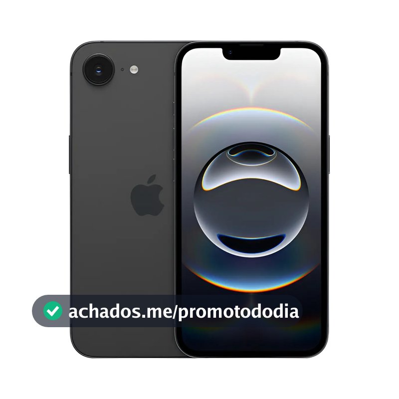 iPhone 16e (128 GB) - Preto - Distribuidor Autorizado