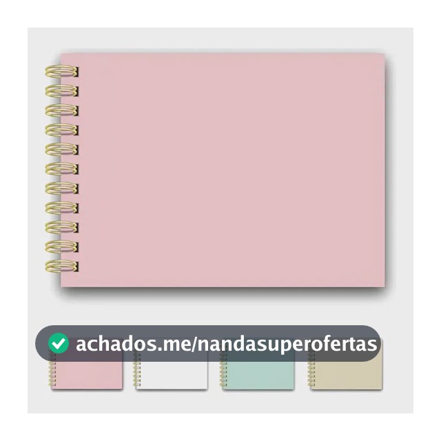 Caderno Scrapbook Álbum De Fotos Várias Cores Capa Dura
