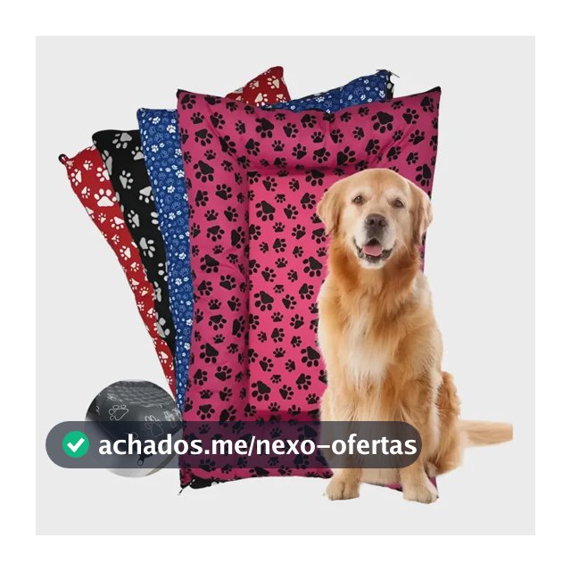 Colchonete Para Cachorro Gato Caminha Pet 90x63 Cm Tam Gg
