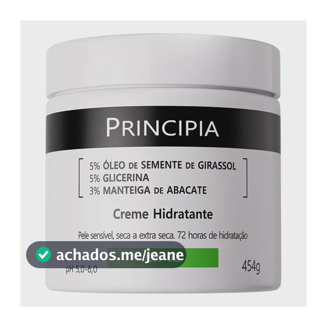 Principia Creme Hidratante Corporal Ch-02 454g Neutra
