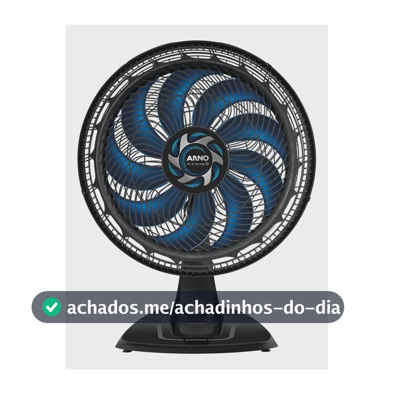 Ventilador Arno X-treme 9 Mesa 40cm Ve90