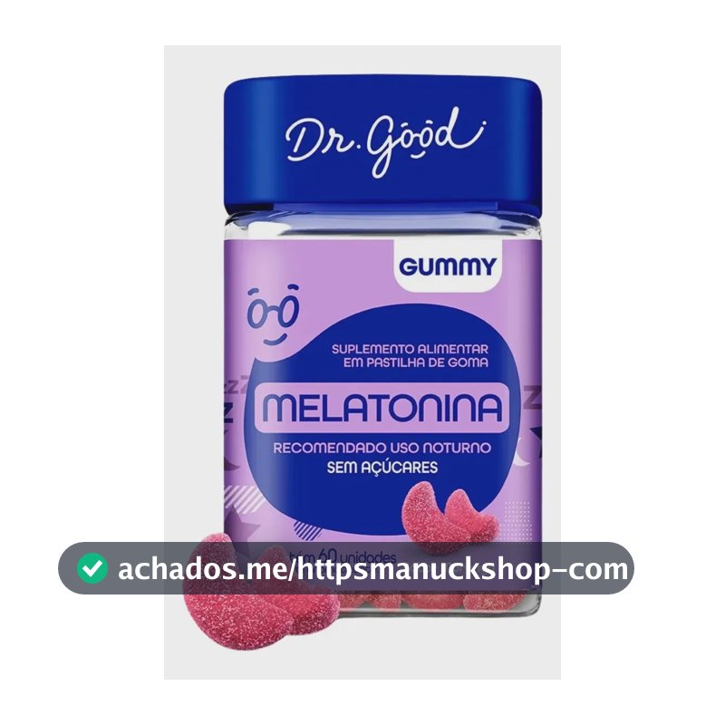 Dr Good Melatonina Fini Melatonina em Gomas