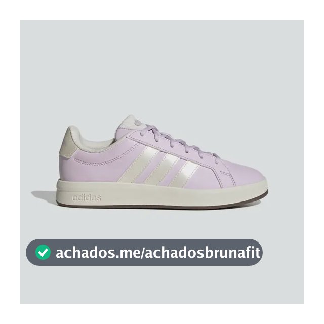 Tênis Feminino Grand Court Base 3.0 adidas Icelav/owhite/gum5 Liso 36 Br