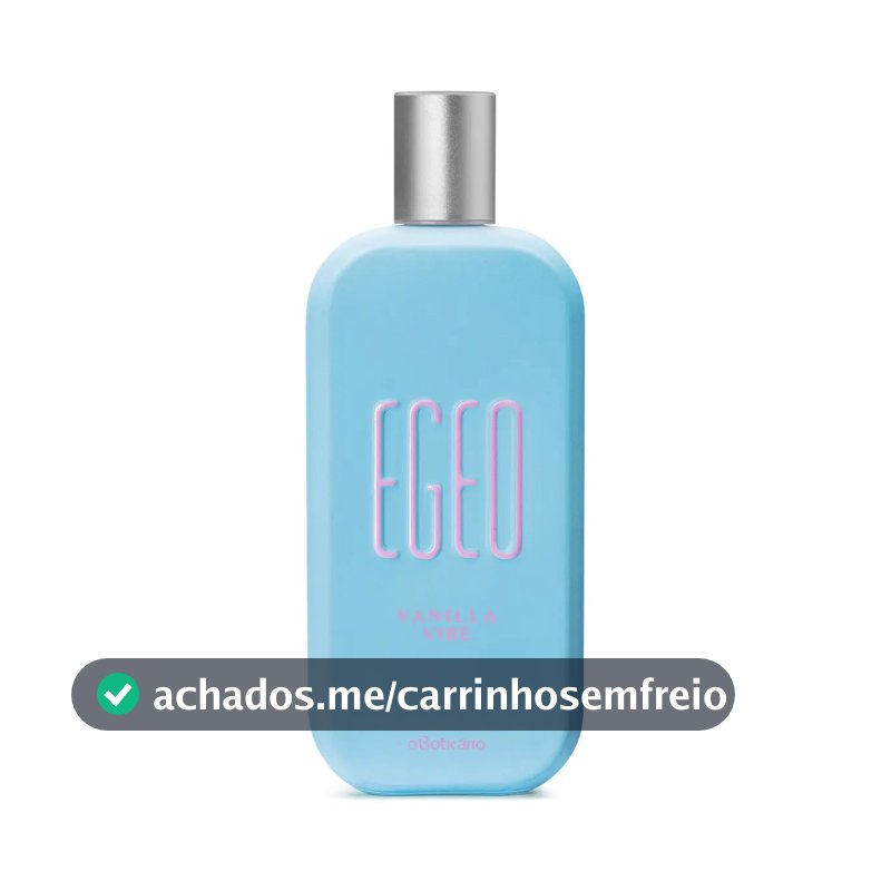 Egeo Vanilla Vibe Desodorante Colônia 90ml O Boticário