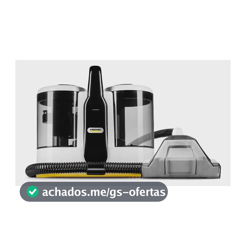 Extratora Limpadora de Estofados Kärcher Home Care 1600W 3 em 1 Portátil