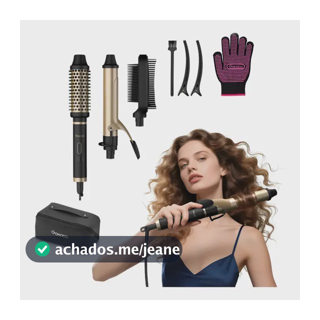 Modelador De Cachos Gokoco 3 Em 1 Controle De Temperatura