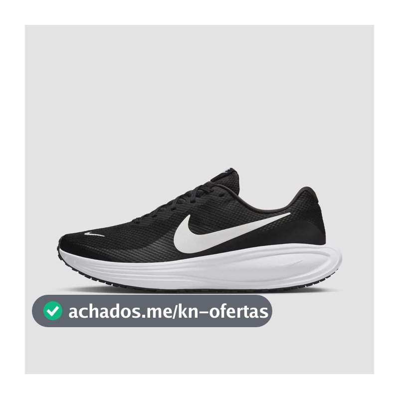 Tênis Nike Revolution 8 Masculino Preto/branco 42 Br