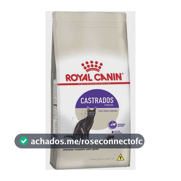 Ração Royal Canin Sterilised Gatos Adultos Castrados 10,1kg