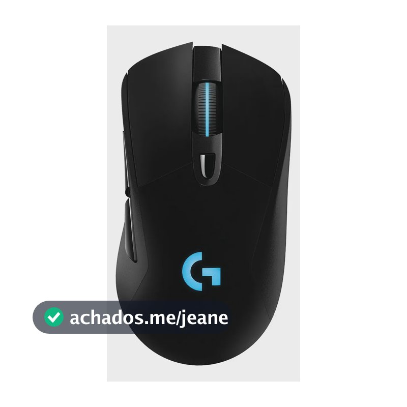 Mouse Gamer Sem Fio Logitech G703 LIGHTSPEED RGB LIGHTSYNC, 6 Botões Programáveis, Sensor HERO 25K, Recarregável, Compatível POWERPLAY