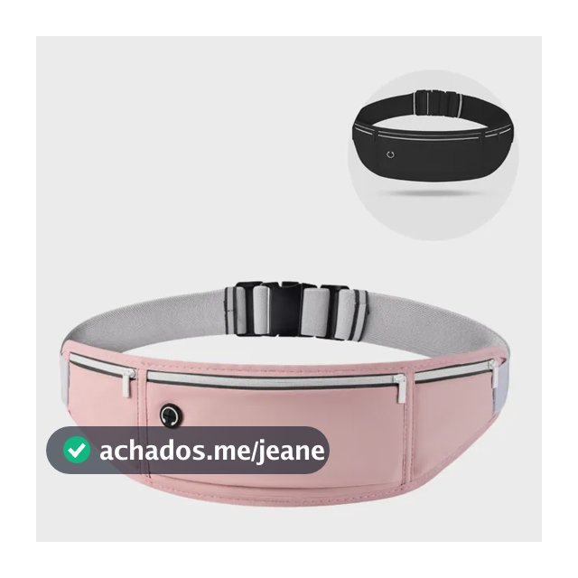 Pochete Fit Slim Corrida Academia Porta Celular Impermeável