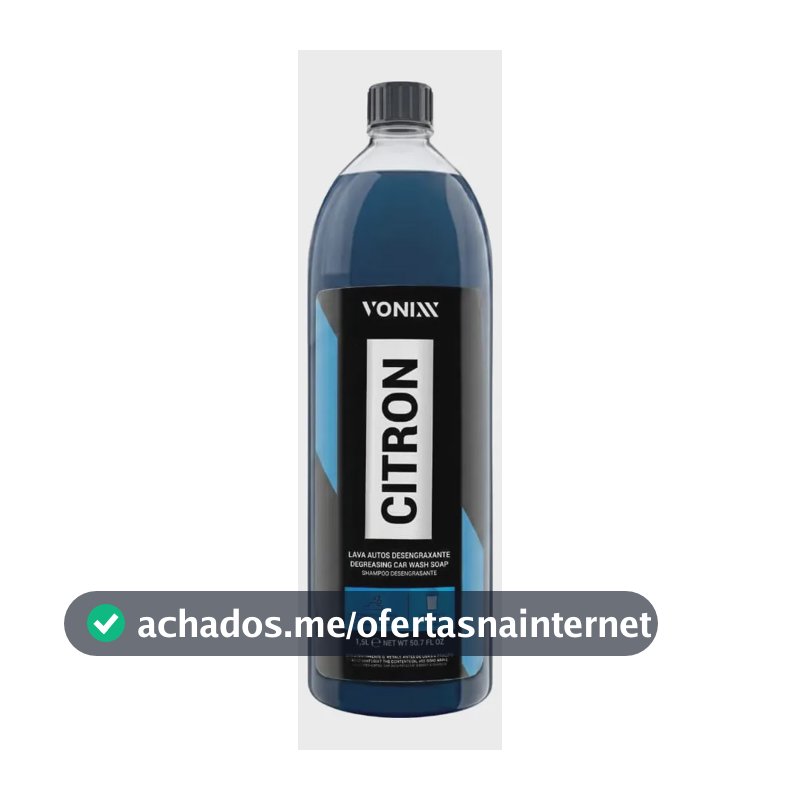 Shampoo Desengraxante Citron Vonixx Concentrado 1,5l