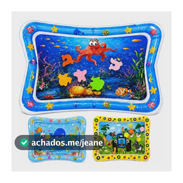 Tapete De Atividades Infantil Bebê Inflável Água Beexcellent Aleatório