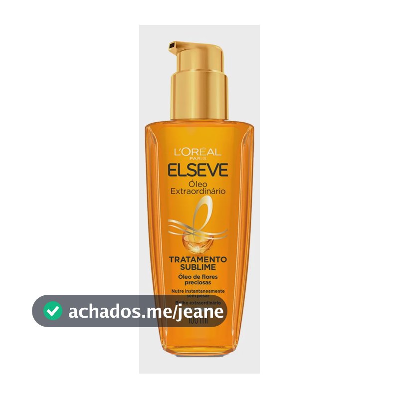 Óleo Capilar Elseve Extraordinário 100ml Loreal