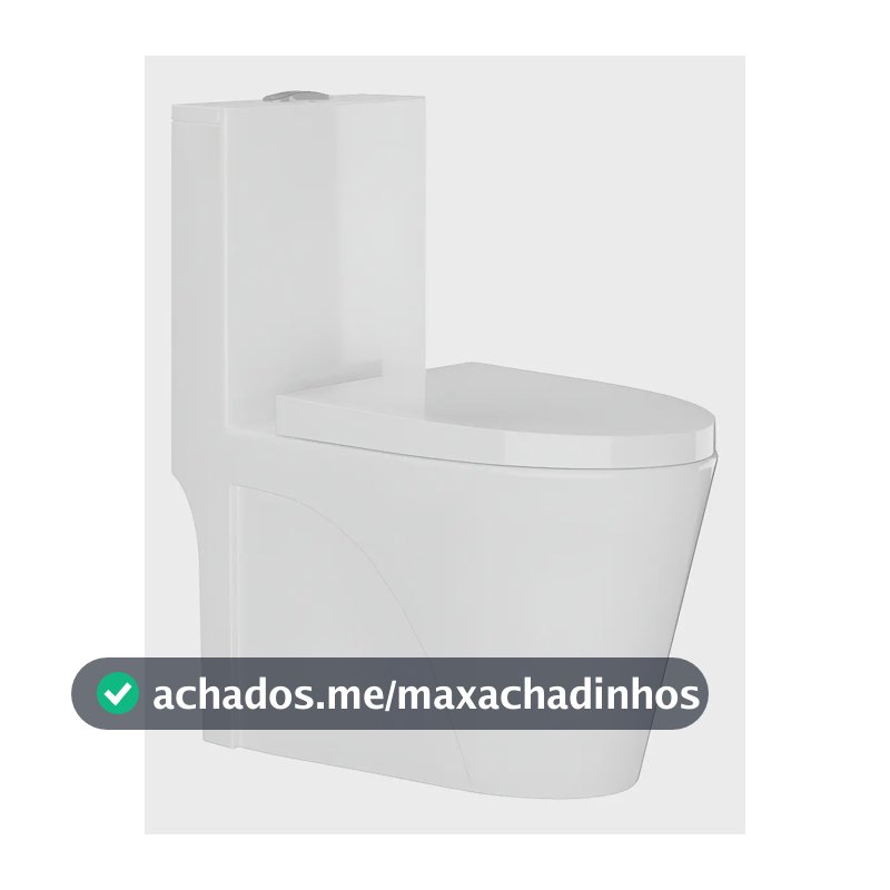 Vaso Sanitário Tubrax Monobloco VAB0002 Caixa Acoplada Completo Privada Cor Branco
