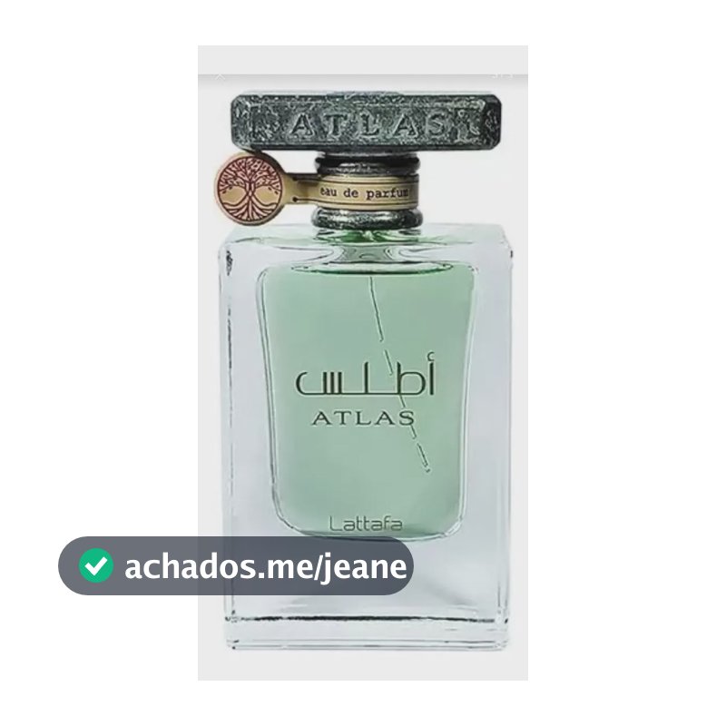 Perfume Atlas - Lattafa - Eau de parfum 55ml - Compartilhável