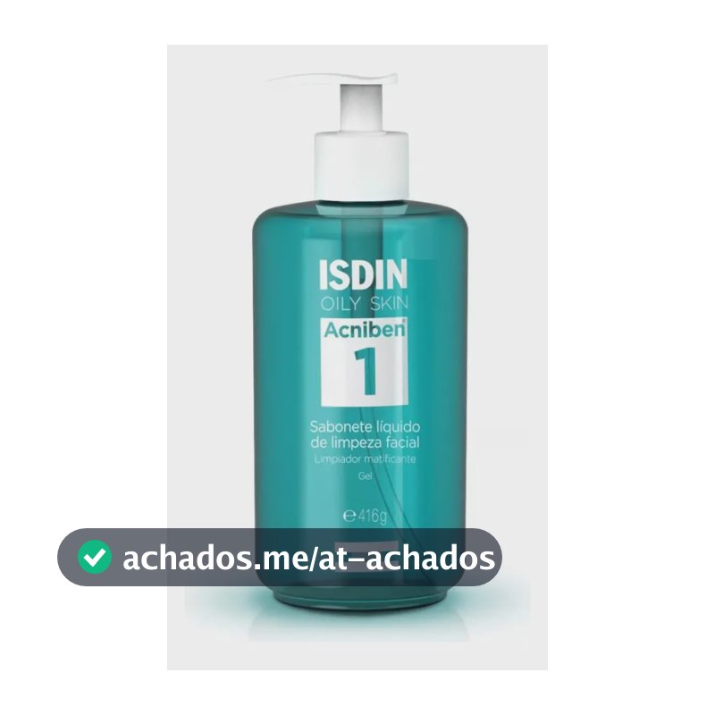 ISDIN Acniben Sabonete Líquido Facial Antioleosidade em Gel - 416g