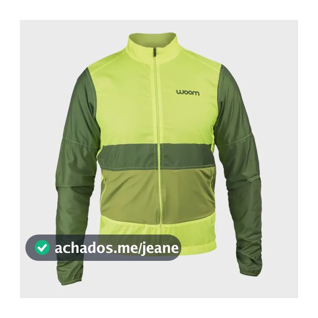 Jaqueta Corta Vento Ciclismo Woom Supreme Masculina I