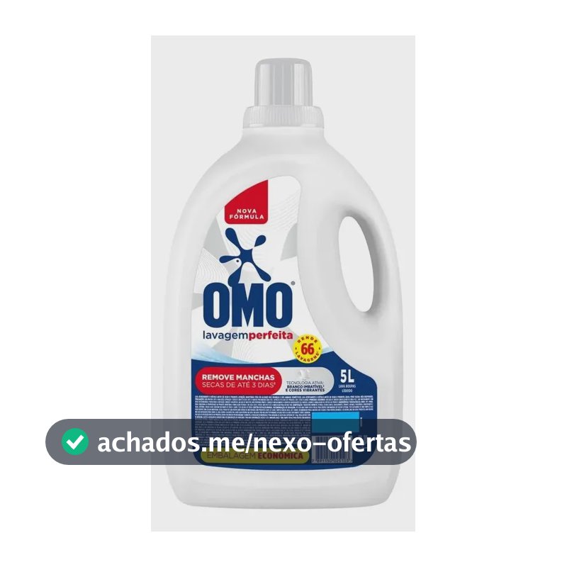 Sabão Líquido Omo Lavagem Perfeita 5L