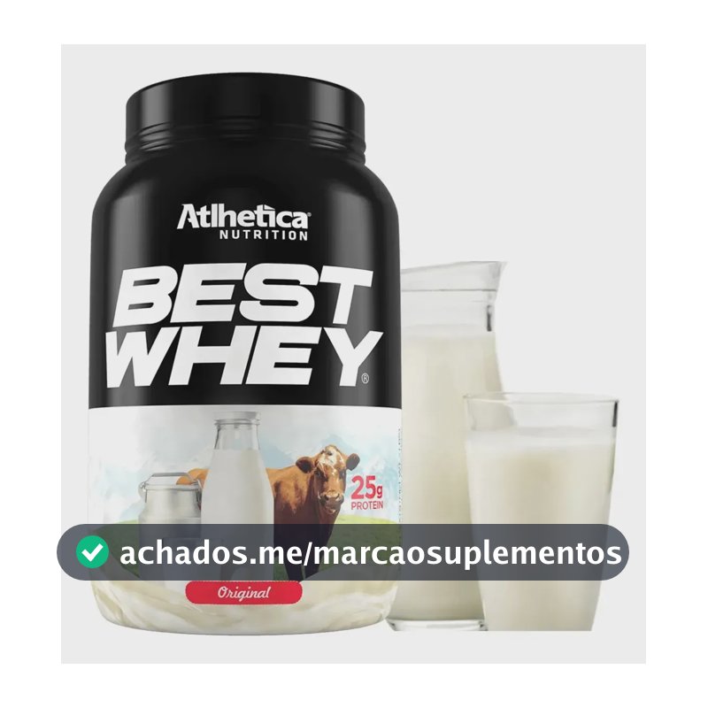 Whey Protein Atlhetica Best 900g Toddy - Proteína Em Pó Sabor