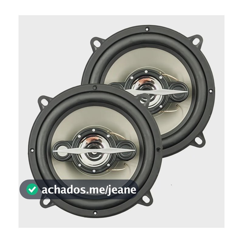 Par Auto Falante 140 Rms 5 Polegadas Leson Ls5 140w Cor Preto