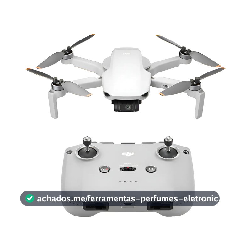 Drone DJI Mini 4k MT2SD Cor Cinza