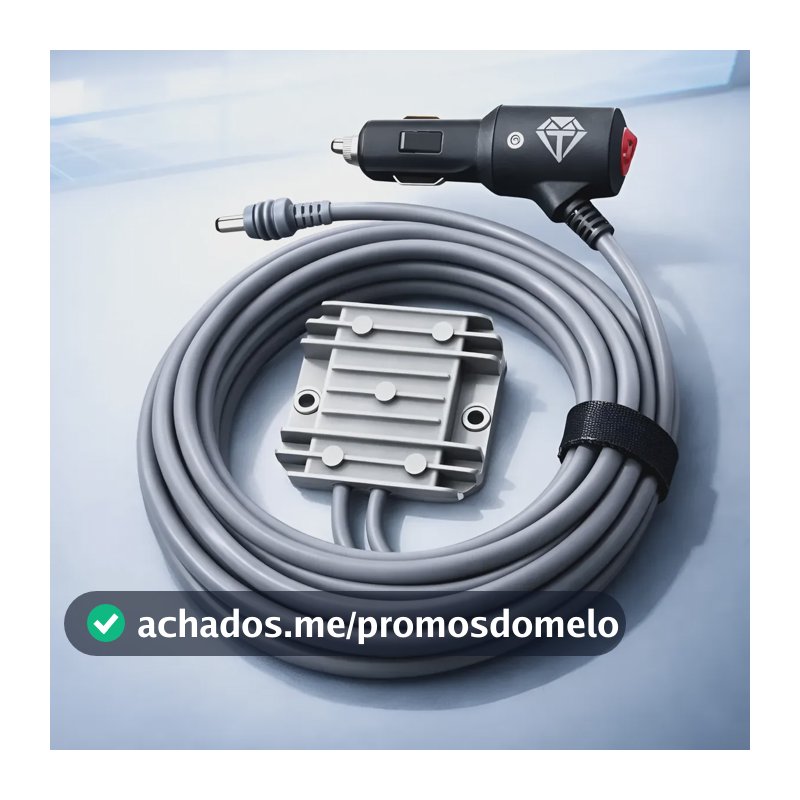 Conversor Starlink Mini Fonte Veicular 30v 4m Led 65w 12v - 30v
