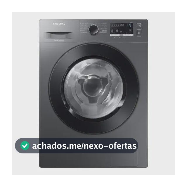 Lava E Seca Samsung Wd11m Com Digital Inverter Inox 11kg Cor Inox look