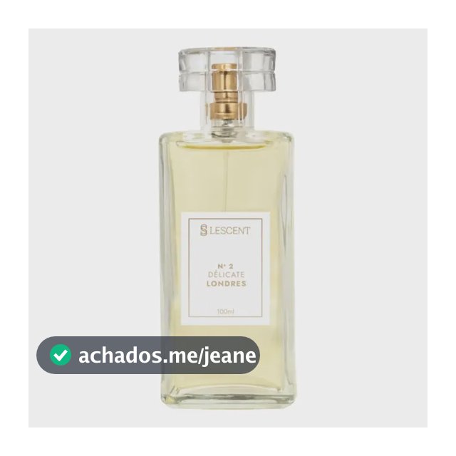 Perfume Deo Colônia Lescent N2 Delicate Londres 100ml Feminino