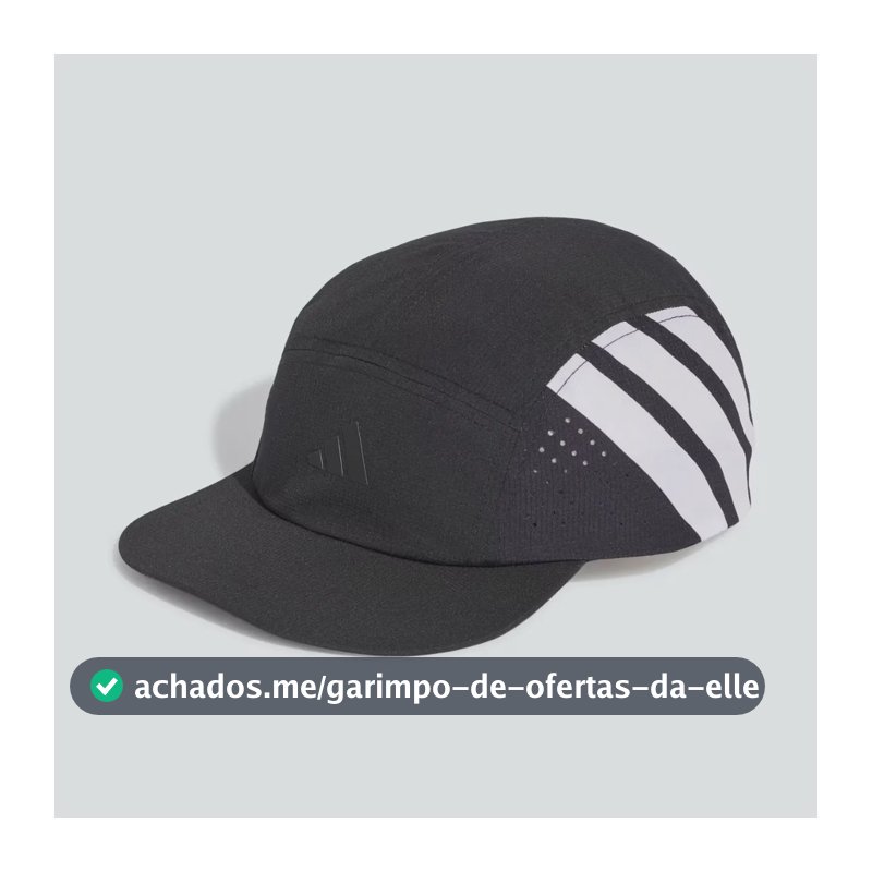 Boné adidas Defender 5 Painés Preto E Branco - Kh0375 Preto/branco M/g Lisa