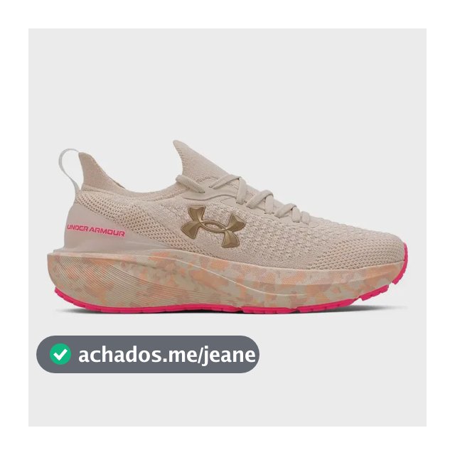 Tênis De Corrida Unissex Quicker 2 Under Armour Salmão 35 Br
