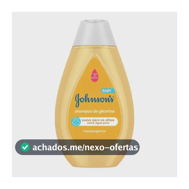 Shampoo Para Bebê Johnson's Baby De Glicerina 400ml