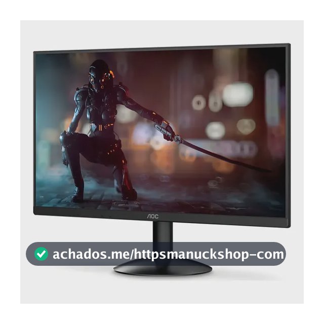 Monitor gamer Aoc Série B30 21.5'' Full Hd Gaming 120hz 1ms 22b30hm23 cor preto