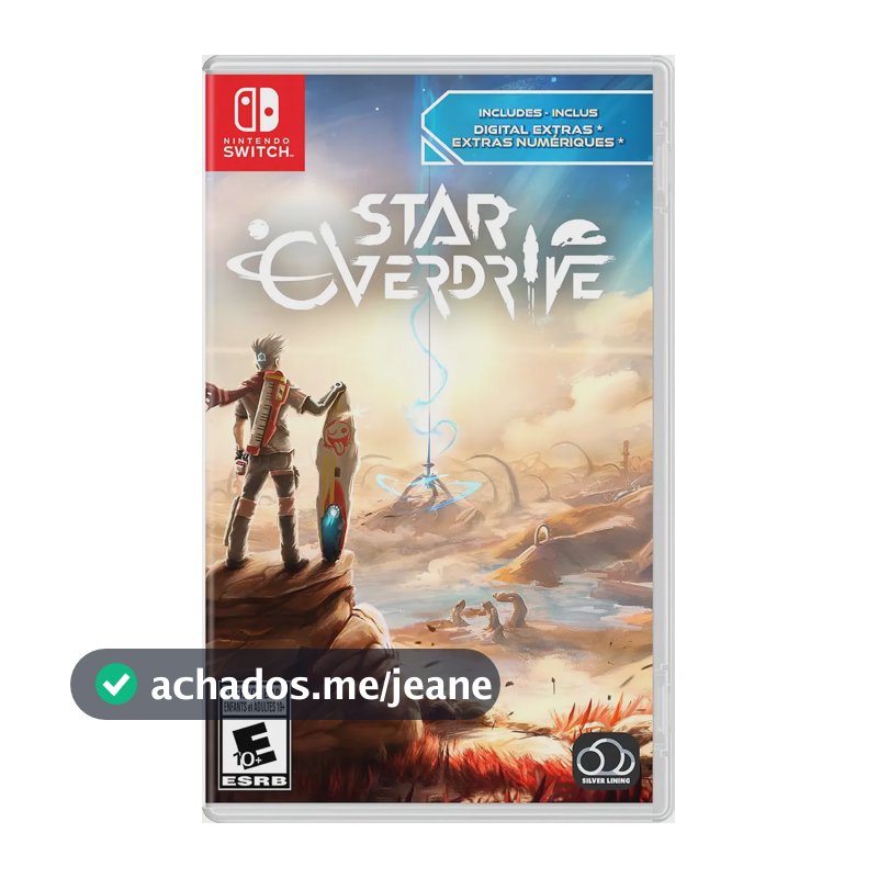 Jogo Star Overdrive Switch Midia Fisica