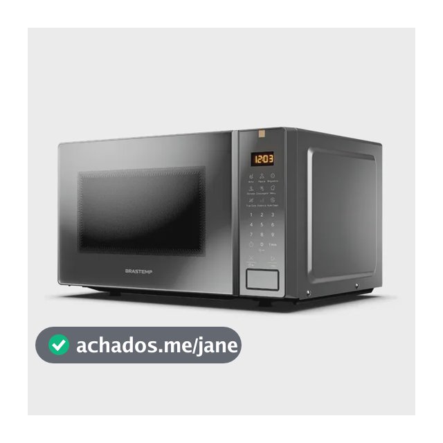 Micro-ondas Brastemp 23 Litros Multi Preparos - BMS23A