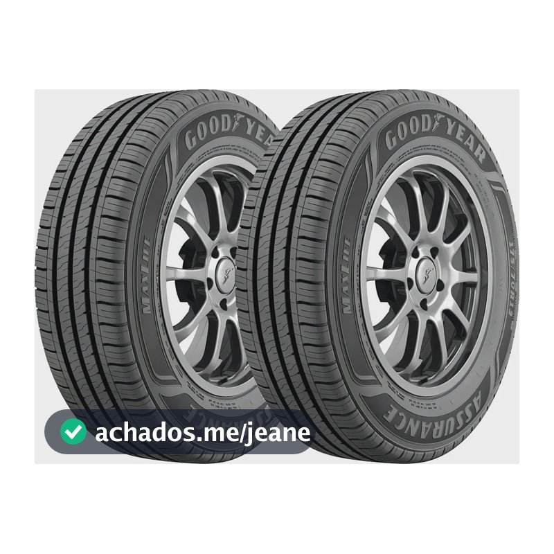 Kit 2 Pneus 185/65R14 Goodyear Assurance Maxlife 86H Aro 14