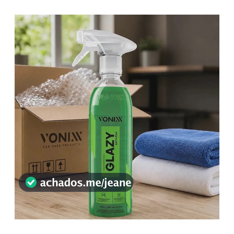 Glazy Anti Fog 500m Anti Embaçante Vonixx Limpa Vidros