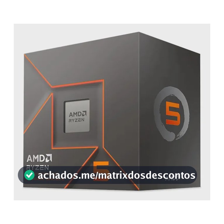 Processador Amd Ryzen 5 8500g 5.0ghz Turbo 6-cores 12-thread
