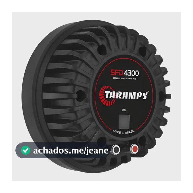 Driver Taramps Sfd4300 8ohms 300w Corneta Som Automotivo