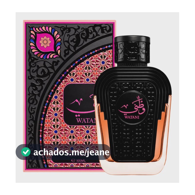 Al Wataniah Watani Pink Eau De Parfum Perfume Feminino 100ml