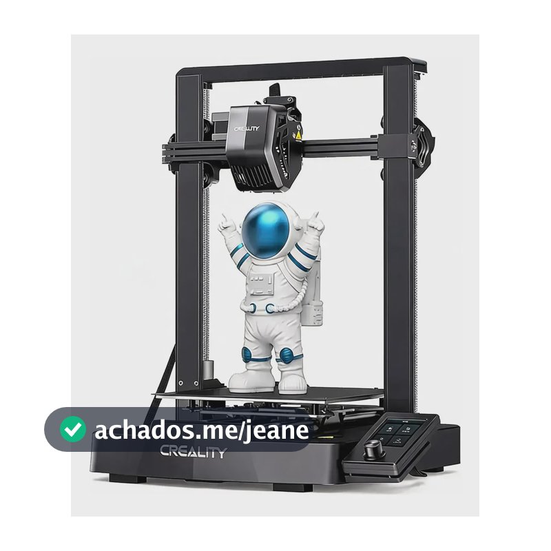 Impressora 3d Creality Ender-3 V3 Se Bivolt 110/127/220 Preta
