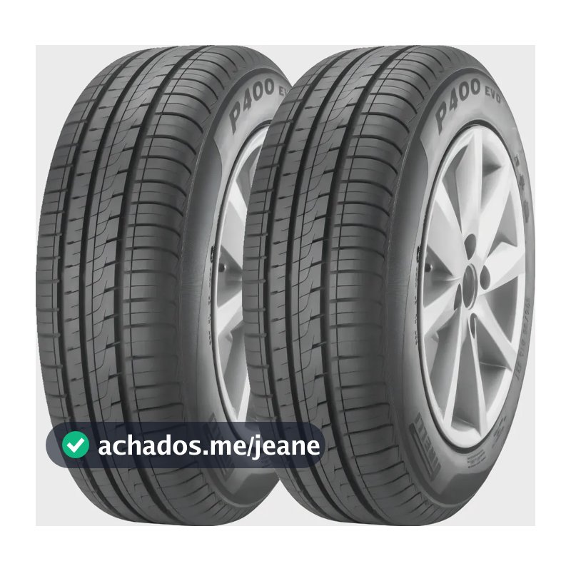 Kit de 2 pneus Pirelli P400 EVO P 175/65R14 82 T