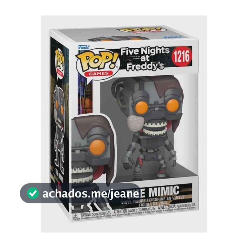 Boneco Funko Pop! The Mimic de Five Nights at Freddy's #1216