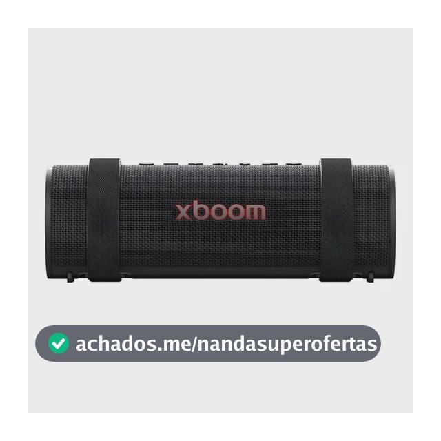 Caixa De Som Bluetooth Portátil LG Xboom Grab