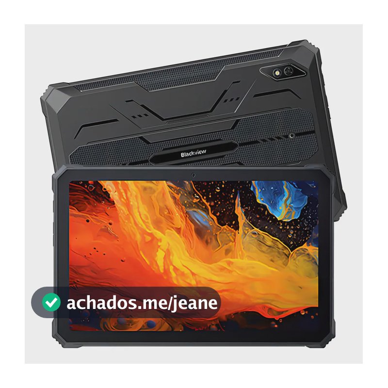 Tablet Tab Active 8 Pro 10" com rede móvel 256GB preto 8GB de memoria RAM