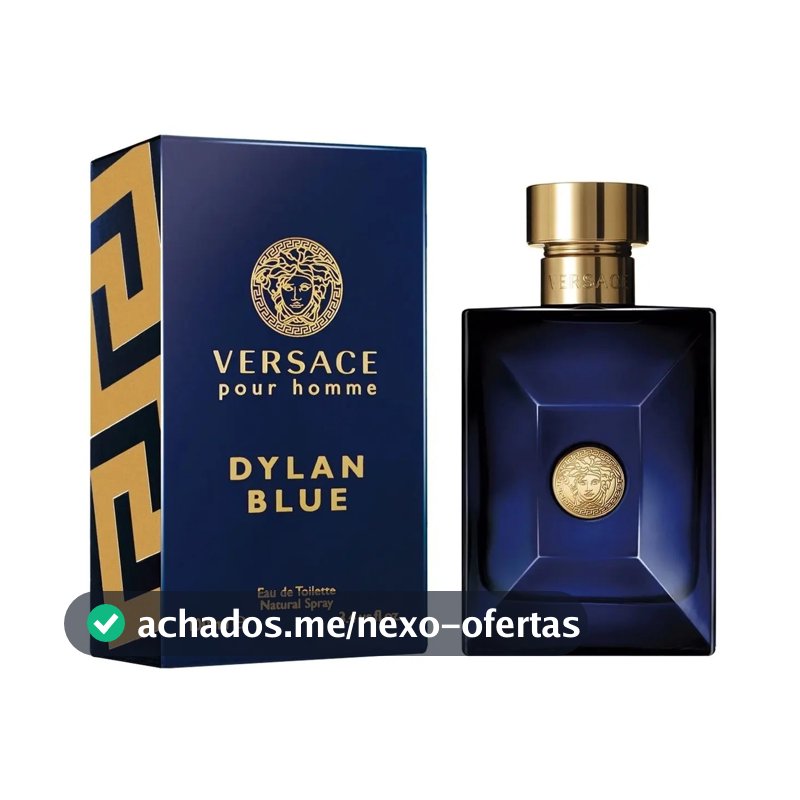 Versace Dylan Blue Pour Homme Edt - Perfume Masculino 100ml