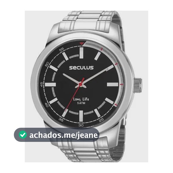 Relógio Seculus Masculino 23643g0svna1