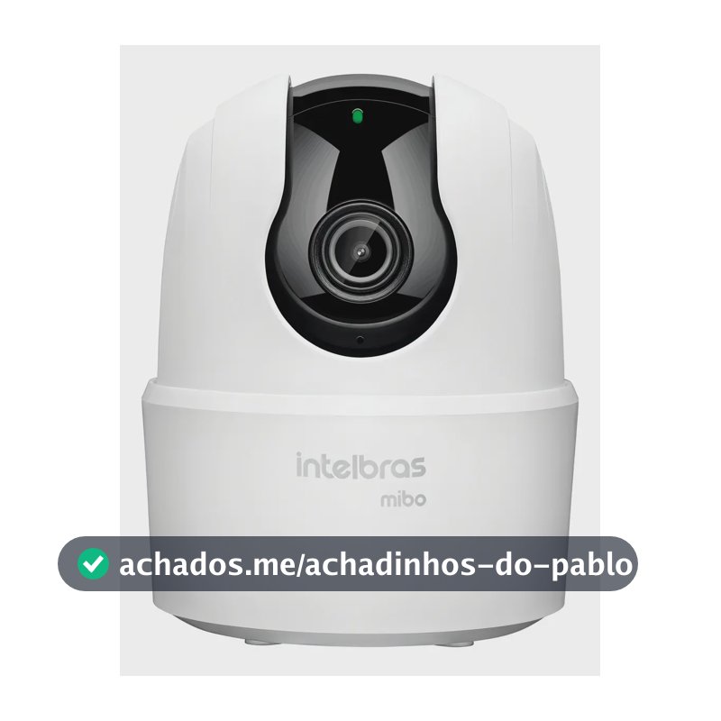 Câmera Inteligente Intelbras Ime 360 3mp Visão 360 Wi-fi Cor Branco
