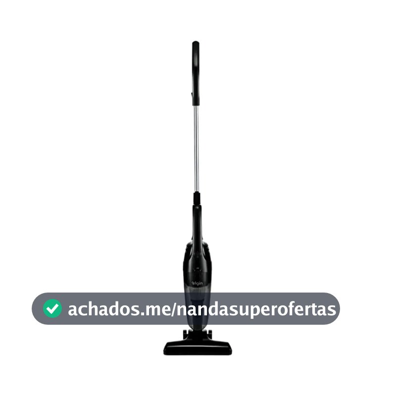 Aspirador De Pó Vertical 2x1 Clean Ii Preto - Elgin