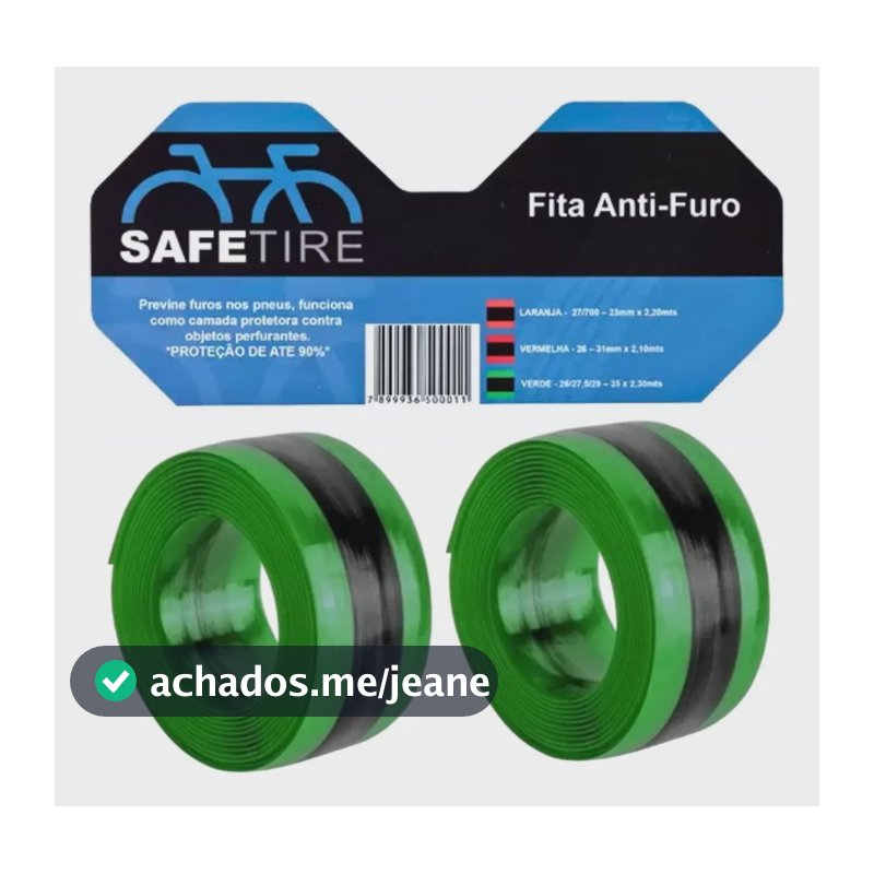 Kit Fita Anti-Furo Safe Tire Para Bike MTB Aro 29