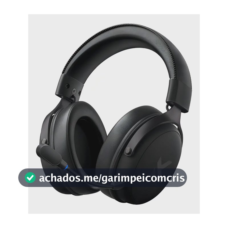 Fone De Ouvido Mchose V9 Pro Headset Gamer Wireless Sem Fio Preto